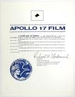 Apollo 17, 1972, FLOWN Lunar Surface Camera Film