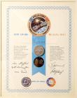 ASTP, 1975, FLOWN "Manned Spaceflight Medallion"