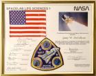 STS-40, 1991, FLOWN Mission Patch