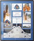 STS-78, 1996, FLOWN "Columbia" Flag and Mission Patch