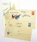 Vostok 1, 1961, Gagarin & Titov Autographs