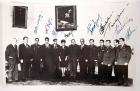 Voshkod 1, 1964, Gagarin, Titov, Popovich, Nikolayev, Bykovsky, Tereshkova, Komarov, Yegorov & Sevastyanov Autographs