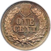 1863 Indian. ICG PF65 - 2