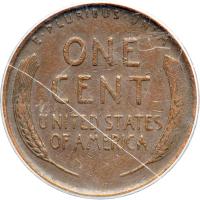 1955 Lincoln Cent. Doubled die obverse. ANACS EF45 - 2