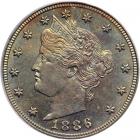 1886 Liberty Nickel. PCGS PF64