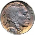 1914-D Buffalo Nickel. PCGS MS63