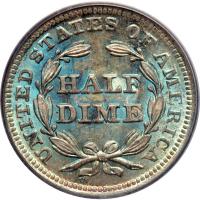 1844 Liberty Seated Half Dime. PCGS MS66 - 2