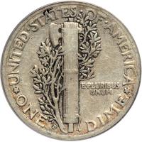 1916-D Mercury Dime. PCGS F12 - 2