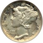 1942/1 Mercury. ANACS AU58