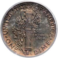 1942/1 Mercury. ICG AU53 - 2