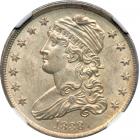 1838 Capped Bust Quarter Dollar. NGC MS63