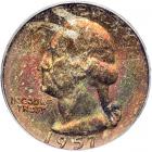 1957-D Washington Quarter Dollar. PCGS MS66