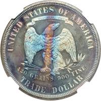 1877 Trade Dollar. NGC PF65* - 2