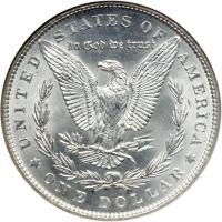 1892 Morgan Dollar. NGC MS65 - 2