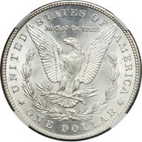 1893 Morgan Dollar. NGC MS66 - 2