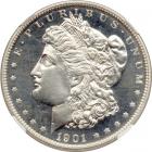 1901 Morgan Dollar. NGC PF65