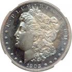 1903 Morgan Dollar. NGC PF68