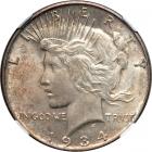 1934-D Peace Dollar. NGC MS63