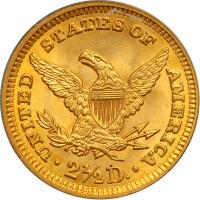 1907 $2.50 Liberty. PCGS MS66 - 2
