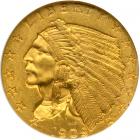 1909 $2.50 Indian. NGC MS63