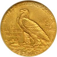 1909 $2.50 Indian. NGC MS63 - 2