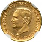 1917 McKinley Gold Dollar. NGC MS62