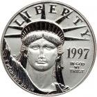 1997. Platinum $100.00 1 oz.