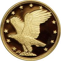 1980 24kt. .999 Fine Gold Medal - 2