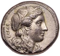 Sicily, Syracuse. Agathokles, 317-289 BC. AR Tetradrachm (18.56 g!!!)