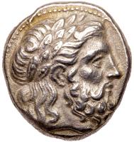 Kingdom of Macedon. Philip II, 359-336 BC. AR Tetradrachm (14.13 g) minted at Amphipolis, c. 356-348 BC