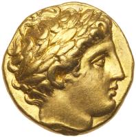 Kingdom of Macedon. Philip II, 359-336 BC. Gold Stater (8.56 g) minted at Pella, c. 340-328 BC