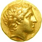 Macedonian Kingdom. Philip II, 359-336 BC. Gold Stater (8.51 g), minted at Pella, c. 323-315 BC. VF