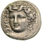 Thessaly, Larissa, c. 340-320 BC. AR Drachm (6.00 g). VF