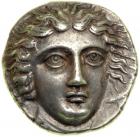 Islands off Karia, Rhodos, c. 404-385 BC. Silver Tetradrachm (15.28 g). EF