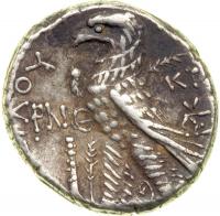 Phoenicia, Tyre, AD 33/4. AR Shekel (14.42 g) dated year 159, attributed to the Jerusalem mint. VF - 2