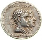 Baktria. Eukratides I, c. 171-145 BC. AR Tetradrachm (16.94 g). EF