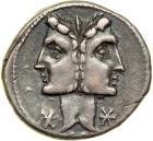 C. Fonteius, moneyer. AR Denarius minted at Rome, c. 114-113 BC. VF