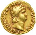 Nero, AD 54-68. Gold Aureus (7.18 g) minted at Rome, c. AD 66-7. VF