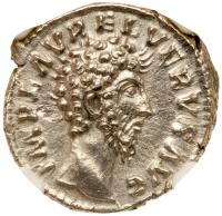 Lucius Verus, AD 161-169. AR Denarius minted at Rome, March-December AD 161