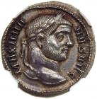 Maximianus, AD 286-305. AR Argenteus minted at Ticinum c. AD 295