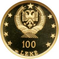 Albania. 100 Leke, 1968. NGC PF68 - 2