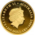 Australia. 200 Dollars, 2009. NGC PF70