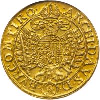 0486- Austria. 5 Ducats, 1661 (Vienna) - 2