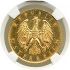 Austria. 100 Schillings, 1931. NGC MS61