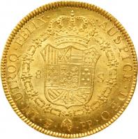 Bolivia. 8 Escudos, 1797 PTS-PP (Potosi). NGC MS62 - 2