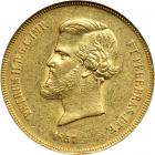 Brazil. 20,000 Reis, 1857. NGC AU55