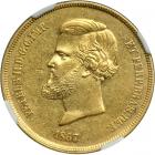 Brazil. 20,000 Reis, 1867. NGC AU58