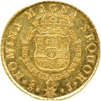 Chile. 8 Escudos, 1751 So-J (Santiago). NGC MS64 - 2