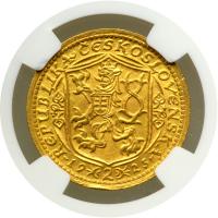 Czechoslovakia. 2 Ducats, 1923. NGC MS62 - 2