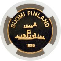 Finland. 2000 Markkaa, 1995. NGC PF63 - 2